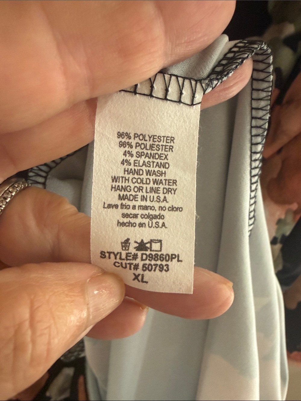 MTS Floral Swing Dress – XL, NWOT - Picture 4 of 4